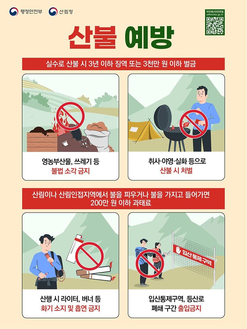 실수 한 번에 3천만 원, 봄철 ‘이것’ 모르면 벌금 폭탄 맞는다