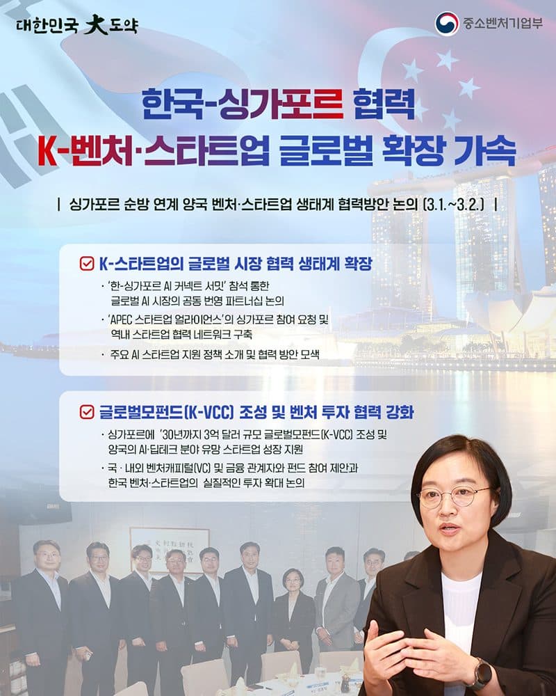 AI 스타트업, 싱가포르 투자금 4천억 원 열린다