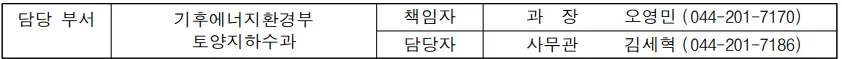 유출지하수 활용 확대, 냉난방·청소·조경까지 이중 활용