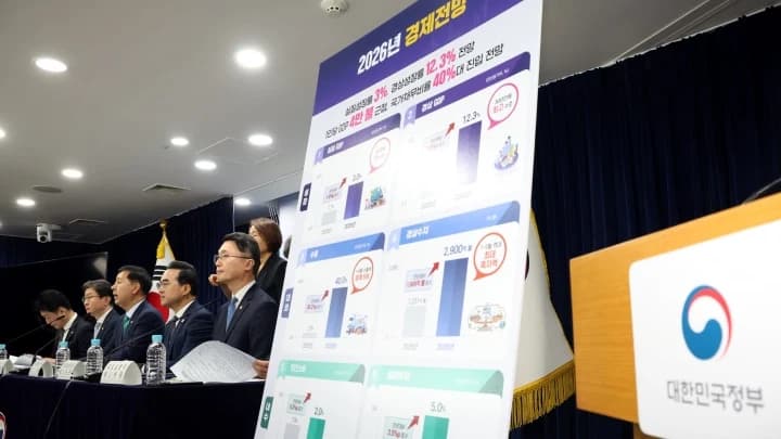정부 성장률 전망 3%로 상향…3대 메가프로젝트 추진