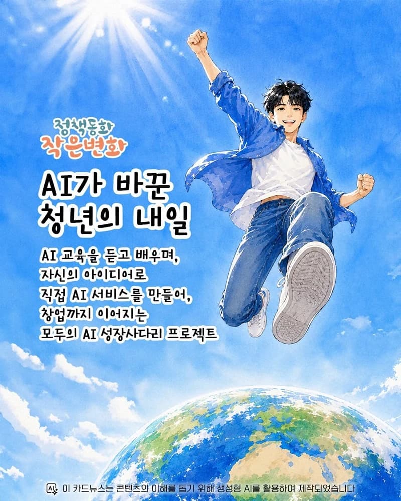 청년 창업자, AI 교육·개발·창업 지원 플랫폼 활용 가능
