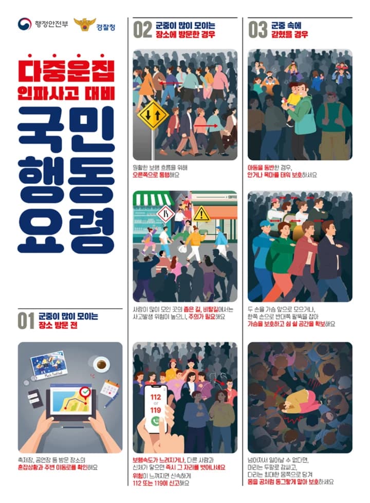 부산 서면 등 12곳 인파 집중 관리…혼잡 시간대 방문 자제