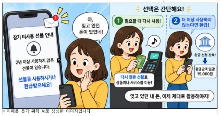 네이버·카카오·토스 장기 미사용 잔액 255억…연 1회 통지·간편 환급