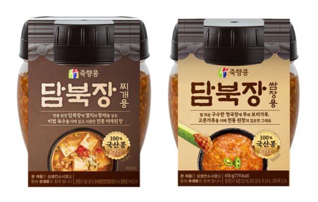 샘표, 죽향콩영농조합법인과 ‘담북장 찌개용·쌈장용’ 출시