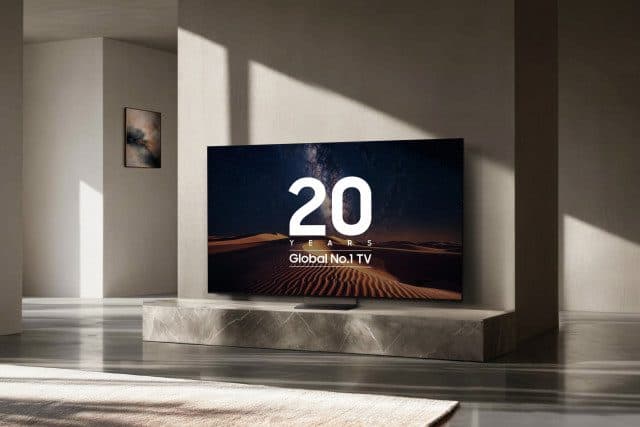 삼성전자, 20년 연속 글로벌 TV 시장 1위 위업 달성