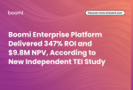 Boomi Enterprise Platform, 347% ROI 달성으로 기업 가치 높인다