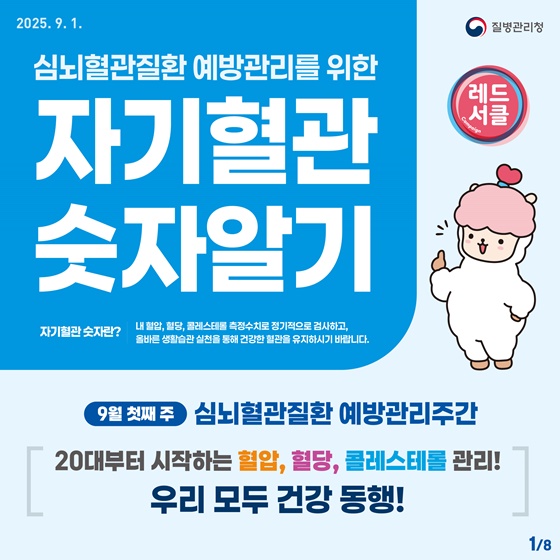 당신의 혈압, 혈당, 콜레스테롤 숫자는? 지금 바로 확인하고 심뇌혈관질환 예방하세요!