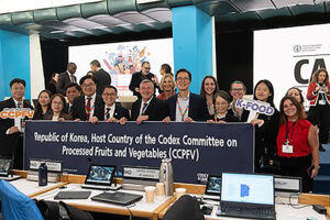 김치, 김 세계 규격화로 K-푸드 수출 날개 단다