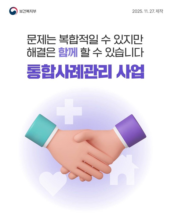 복잡한 어려움, 통합사례관리로 한 번에 해결! 나도 혜택 받을 수 있다