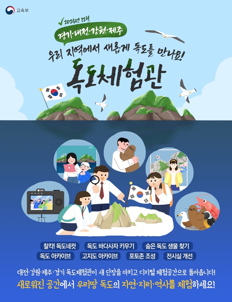 경기 대전 강원 제주 독도체험관 새 단장 디지털 체험 공간으로 재개장