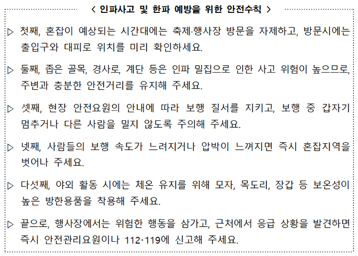 정부가 당신의 안전을 지킨다! 연말연시 14개 지역 특별 관리로 걱정 없이 즐긴다