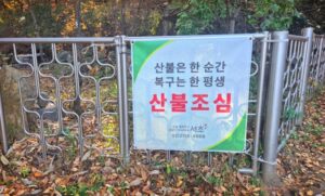 2025년 가을철 산불 조심 기간, 등산로 통제 구간 확인하여 과태료 50만원 이하 부과 피하세요