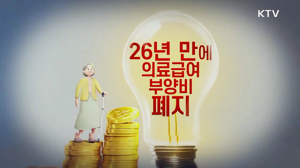 가족 소득 때문에 못 받던 의료급여, 이제는 받을 수 있다! 부양비 폐지로 의료비 부담 덜어준다