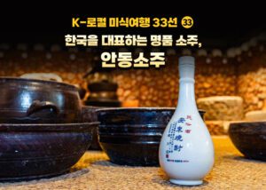 안동소주 한 잔에 담긴 우리 술의 진짜 이야기